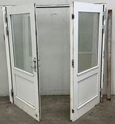 Dobbelt yderdør med termoglas